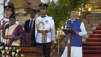 Photo of Modi Oath ceremony: नरेंद्र मोदी ने तीसरी बार ली प्रधानमंत्री पद की शपथ