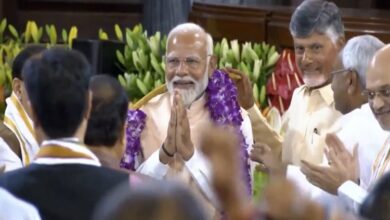 Photo of एनडीए के संसदीय दल की बैठक में नरेंद्र मोदी को चुना गया नेता, कहा-हमारा ये अलायंस सच्चे अर्थ में भारत की आत्मा है
