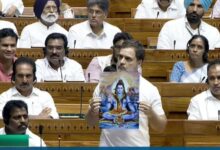 Photo of लोकसभा में राहुल गांधी सरकार पर जमकर बरसे, दिखाया भगवान शंकर की तस्वीर, कही ये बातें…