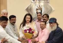 Photo of पूनम ढिल्लों के साथ मीडिया और कलाकारों का सशक्त मिलन