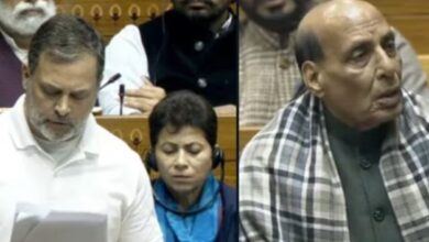 Photo of राहुल के चीन पर दावे से संसद में हंगामा, राजनाथ सिंह बोले-जिस किताब का आप जिक्र कर रहे, वह अप्रकाशित