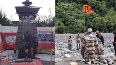 Photo of  एक साल बाद भी 25 फीट मलबे के नीचे दबा है कल्प केदार मंदिर; चारों ओर छाई वीरानी