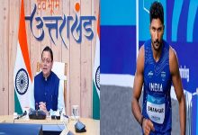 Photo of कॉमनवेल्थ गेम्स 2026: तेजस्विन शंकर को सीएम धामी ने दी बधाई
