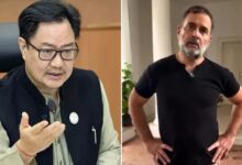 Photo of राहुल गांधी के ‘वुमन पावर’ वीडियो पर किरेन रिजिजू का तीखा तंज, महिला आरक्षण और परिसीमन पर छिड़ी नई सियासी जंग