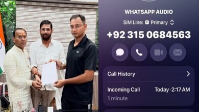 Photo of भाजपा विधायक को पाकिस्तानी नंबर से धमकी, जांच में जुटी पुलिस
