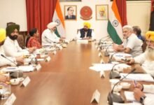 Photo of पंजाब कैबिनेट की बैठक आज: सीएम मान के आवास पर होगी