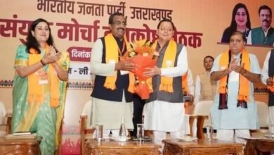 Photo of काशीपुर में BJP का मंथन, CM धामी और बीएल संतोष ने की शिरकत